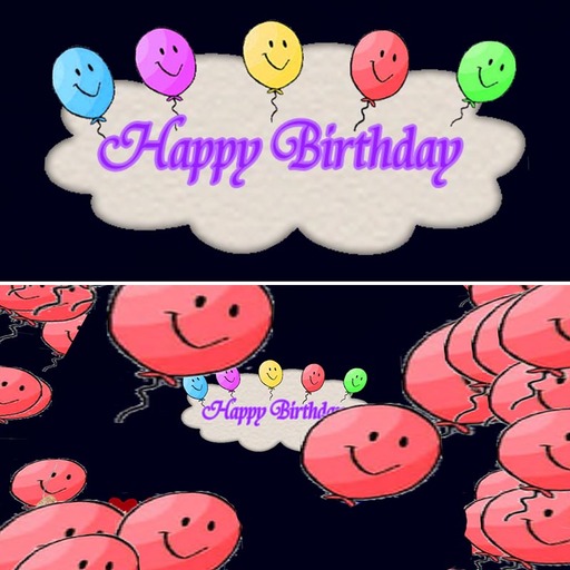 Poofing Banner: Happy Birthday