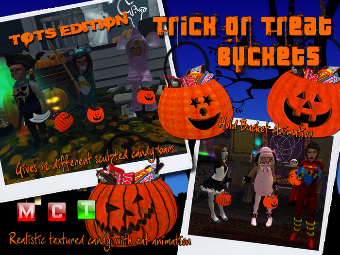.:[AMAME]:. Kids Trick or Treat Bucket Tots (Star)