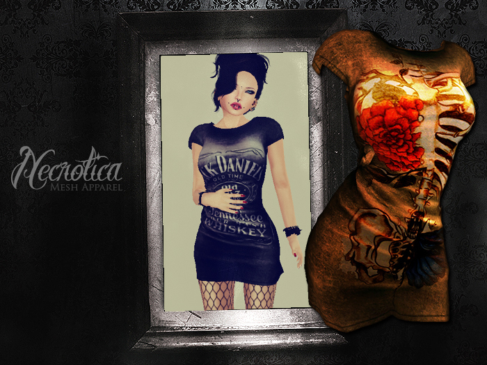 {N} - Knotted T-Dress (Beauty In Death)