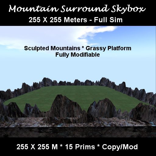Montagne Surround Skybox complet Sim