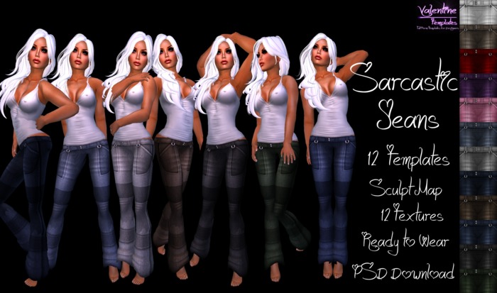 *VT* - Sarcastic Jeans 