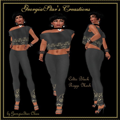 GSC Celtic Black Riggs Mesh Set