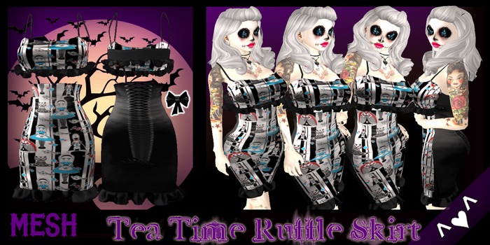 ^v^DRBC^v^Tea Time Ruffle Duo