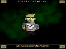 .:LD:. Halloween Frankstein Animated:.