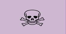 Scull and crossbones full perms texture