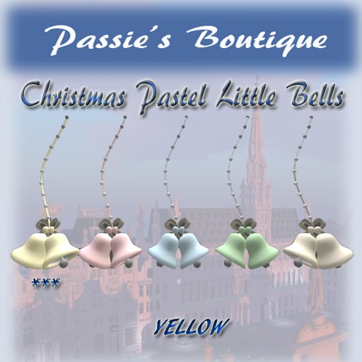 Passie's Pastel Little Bells Yellow