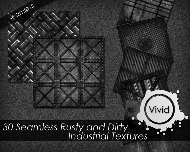 vivid - industrial textures pack1