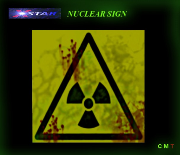 Xstar NUCLEAR SIGN (boxed)