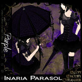 =^.^= Curious Kitties - Inaria Parasol - Purple