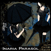 =^.^= Curious Kitties - Inaria Parasol - Blue