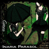 =^.^= Curious Kitties - Inaria Parasol - Green