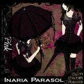 =^.^= Curious Kitties - Inaria Parasol - Pink