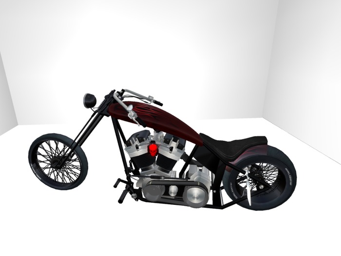 Flamed Red ShovelHead VS6 (BOXED)