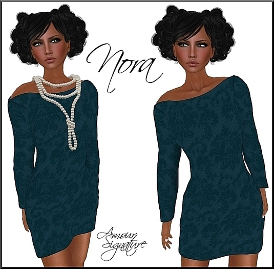 Amour Signature - Nora MESH Dress - Teal