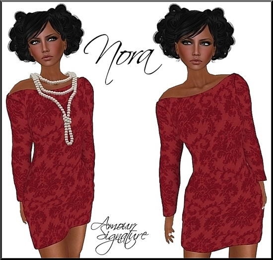 Amour Signature - Nora MESH Dress - Pink
