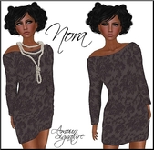 Amour Signature - Nora MESH Dress - Grape