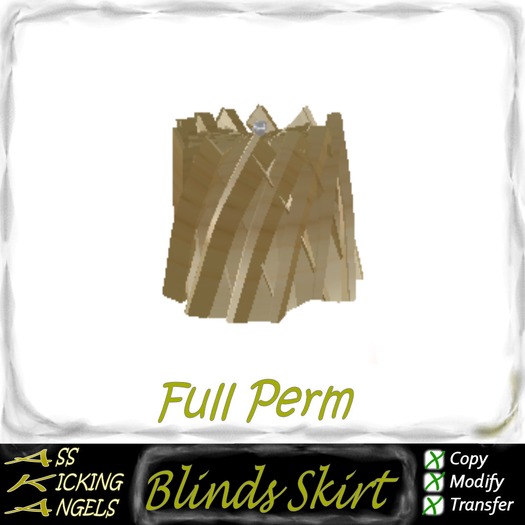 AKA Blinds Skirt Add