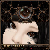 =^.^= Curious Kitties - Pretty Spider Eyes - Orange