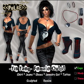 <<PuLsE>> "Yin Yang". Female Outfit