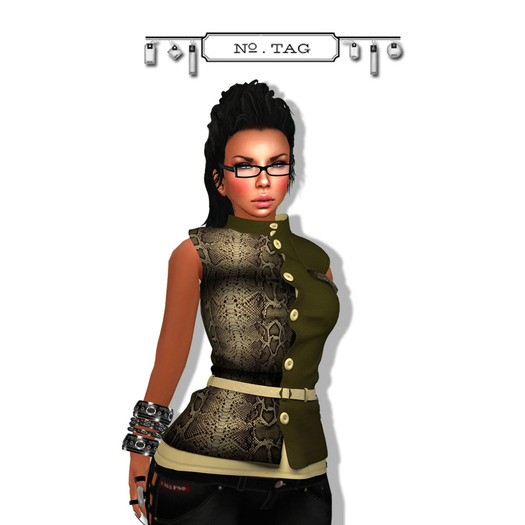 No.Tag - Snake Vest {mesh}