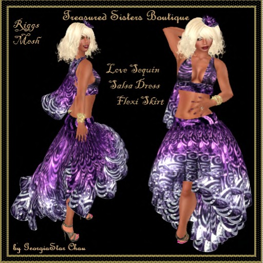 GSC Love Salsa Mesh Dress