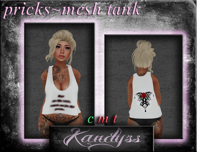 KANDYSS pricks MESH tank