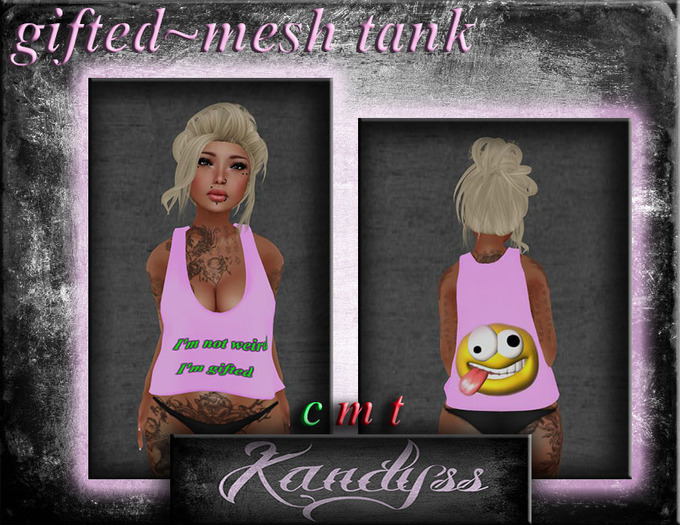 KANDYSS gifted MESH tank