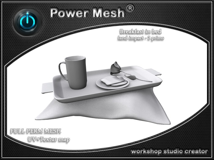 - { POWER MESH } - Full Perm Breakfast in bed 