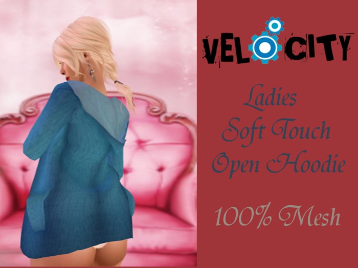 VELOCITY Sky OpenSweater