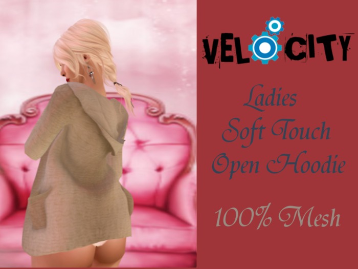 VELOCITY Sand OpenSweater