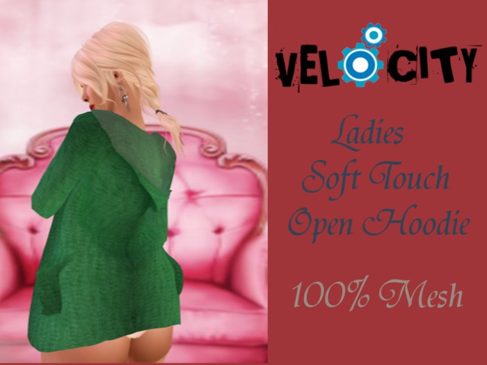 VELOCITY Forest OpenSweater