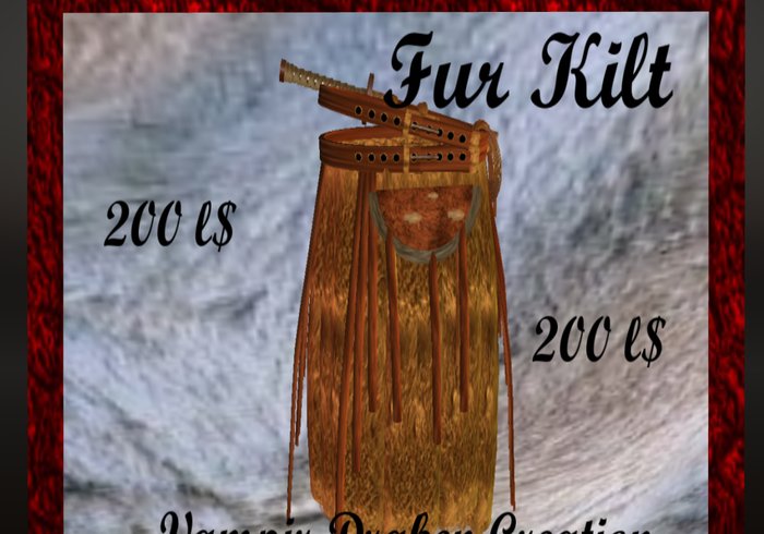 kilt fur