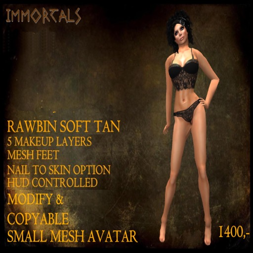 IMMORTALS RAWBIN SOFT TAN