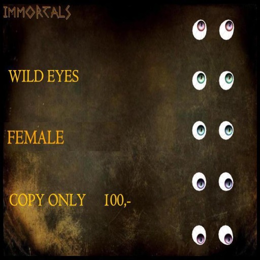 IMMORTALS WILD EYES FEMALE