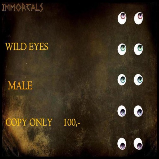 IMMORTALS WILD EYES MALE