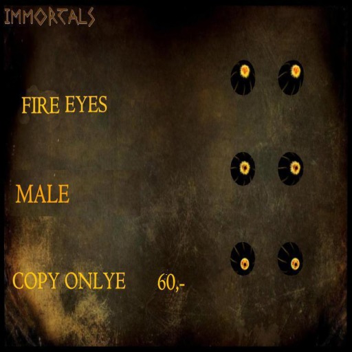 IMMORTALS FIRE EYES MALE