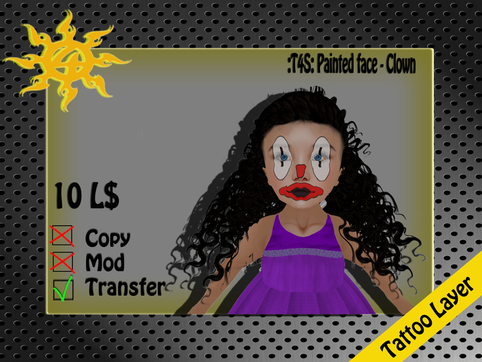 Painted face - Clown