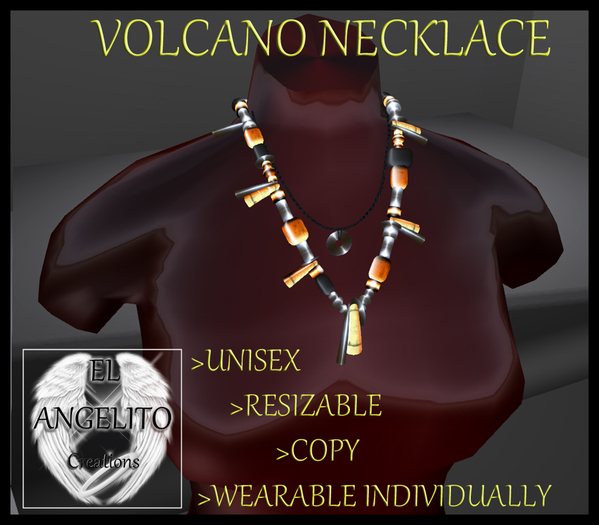 {EAc } - Volcano necklace