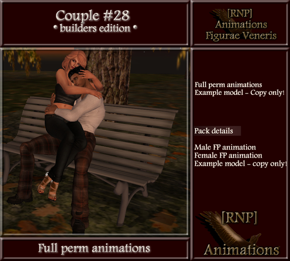 [RNP] Couple #28_Full Perm Couple Animation_Bench