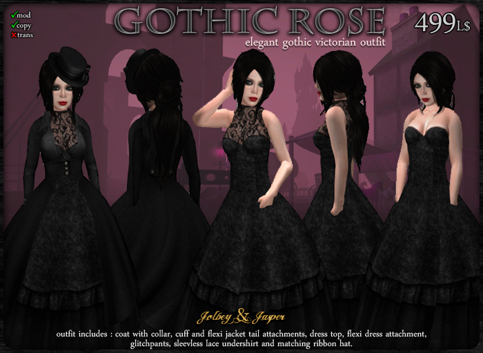 J&J - Gothic Rose