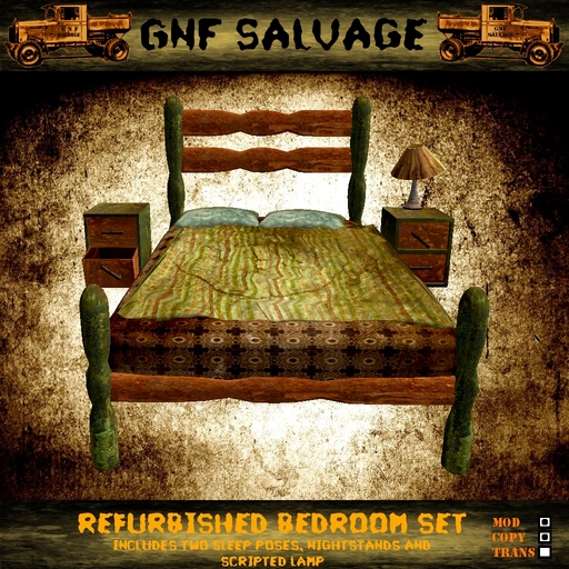 Refurbished Grunge Bedroom Set