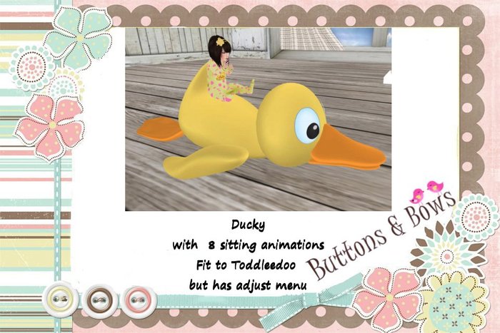 Buttons & Bows Ducky
