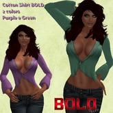 Cotton_Shirt Purple e Green_BOLD