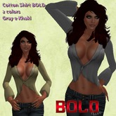 Cotton_Shirt Khaki e Gray_BOLD