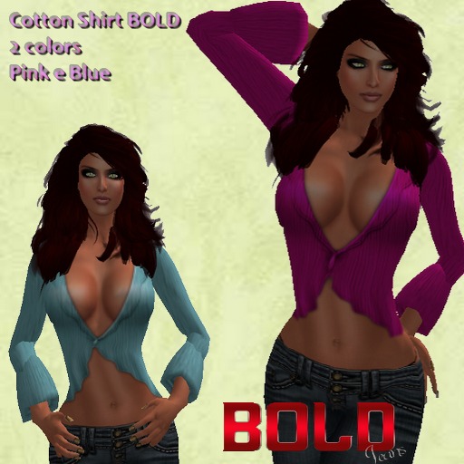 Cotton_Shirt Blue e Pink_BOLD