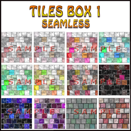 TILES BOX 1- seamless 12 textures