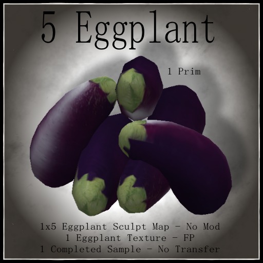5 Eggplant   - BOXED
