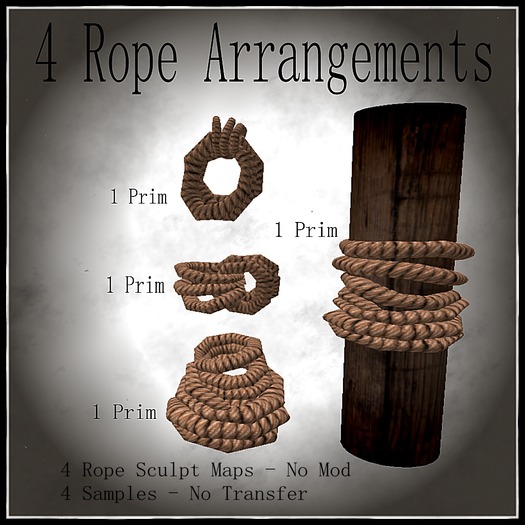 4 Rope Arrangements   - BOXED