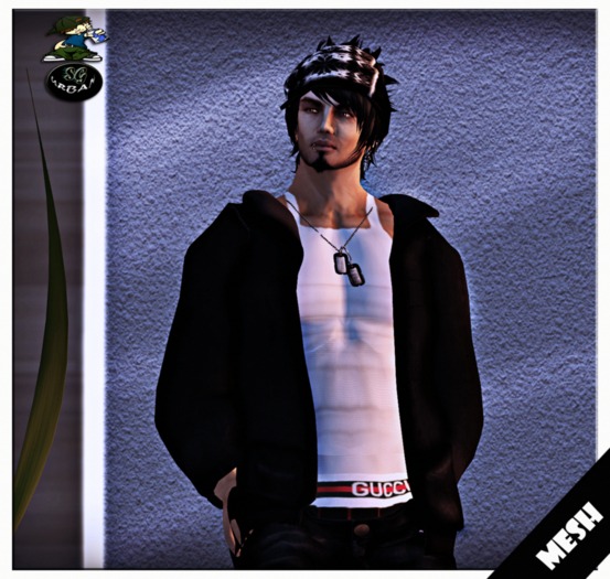 [Mesh] Black Sweat Shirt (Promo)