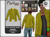 Louis leather jacket yellow
